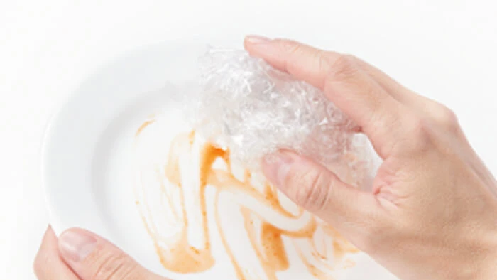 食器に敷いて節水対策丸めてスポンジ代わりにも！