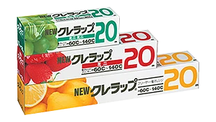 切りやすく・使いやすいパッケージに大幅リニューアル「NEWクレラップ」誕生