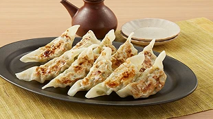 羽付き餃子