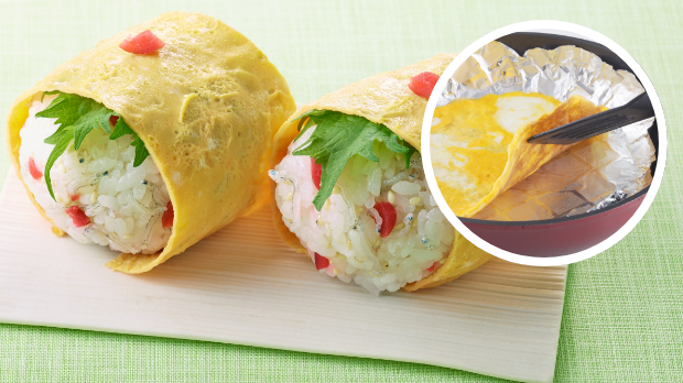 きれいな薄焼き玉子