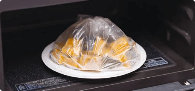 レンジ解凍も安心の耐熱110℃！