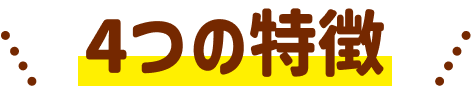 4つの特徴