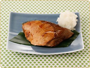 ぶりの照り焼き