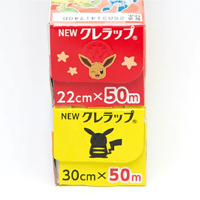 側面にデザインされているピカチュウのシルエットやイーブイ 写真
