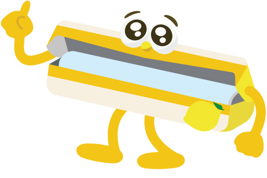 クレラップの新キャラクター、くれまるのイラスト