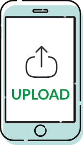 撮影したレシートの画像をアップロードして応募完了です。
