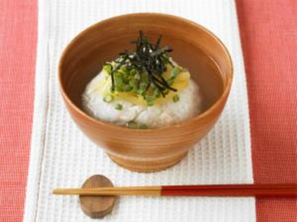 一品で二度楽しめる♪鶏飯おにぎり