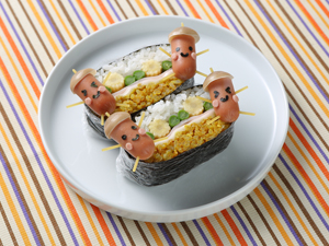 どんぐりちゃんの遠足おにぎらず