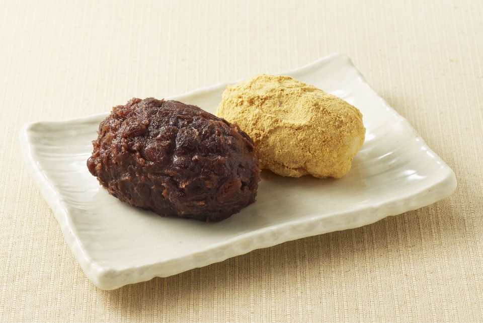 レンジでお手軽！切り餅とごはんでできるおはぎ