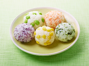 かんたん５色おにぎり