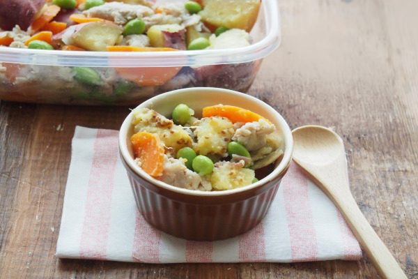 3．マスタードと和えてサラダ風に。