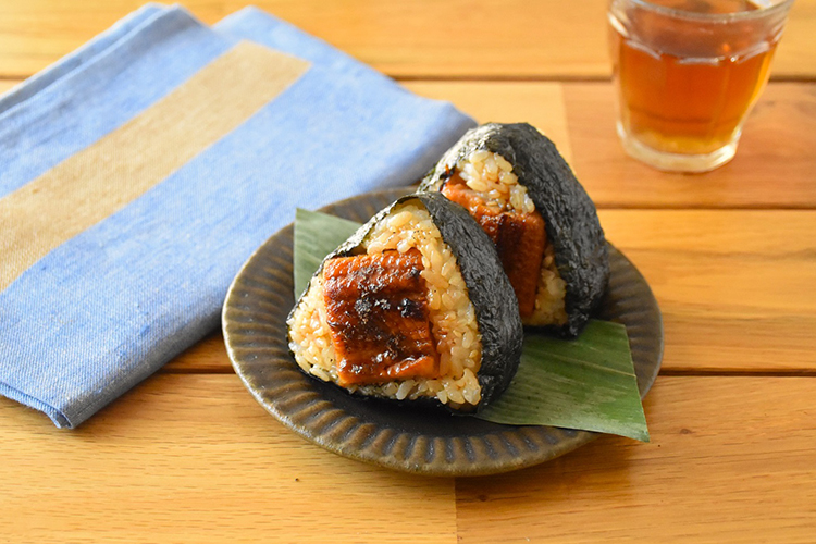 スタミナ満点うなぎのかば焼きおにぎり