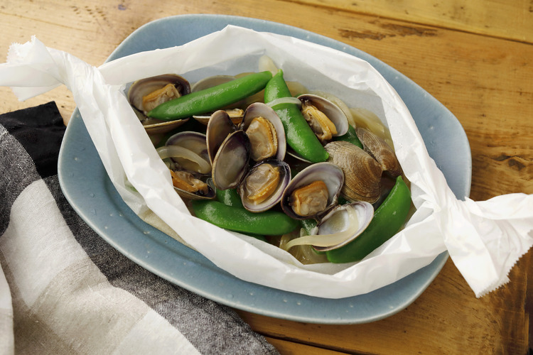 あさりのバター醤油蒸し