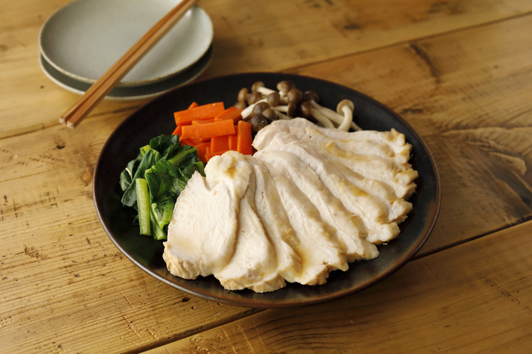 レンジで作る鶏チャーシュー