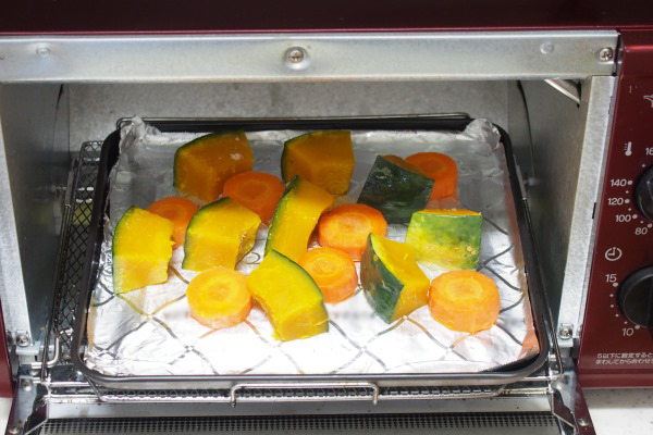 オーブントースターで焼けばOK