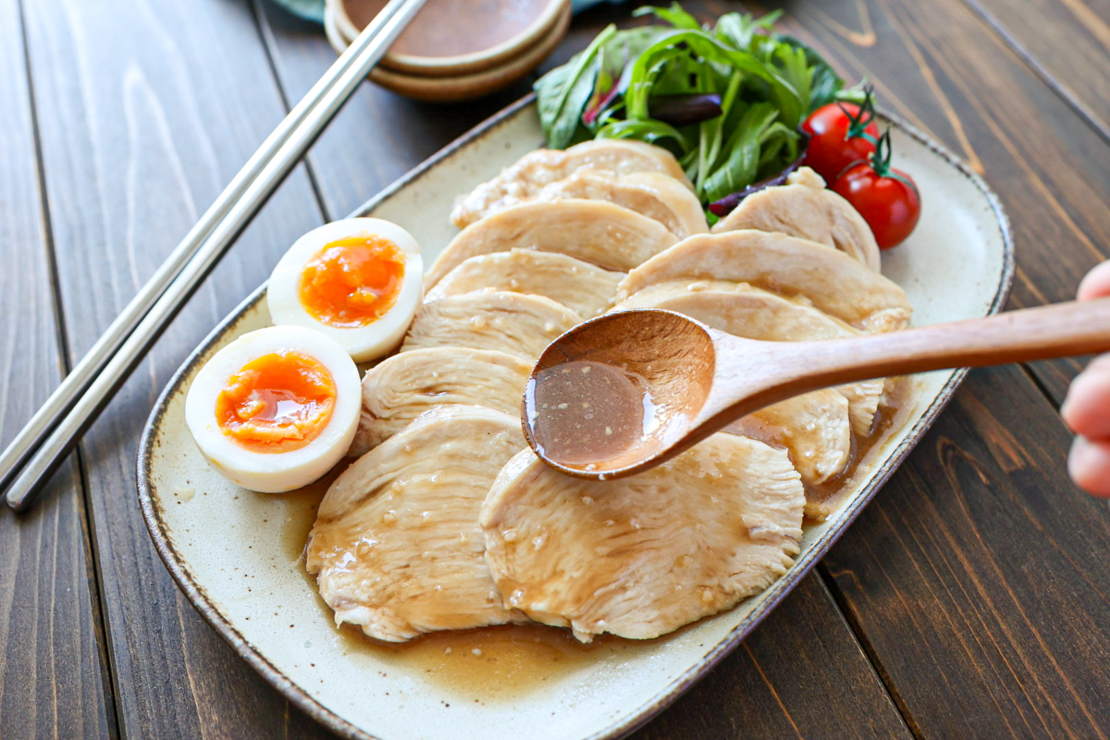 しっとり鶏むね肉のチャーシュー