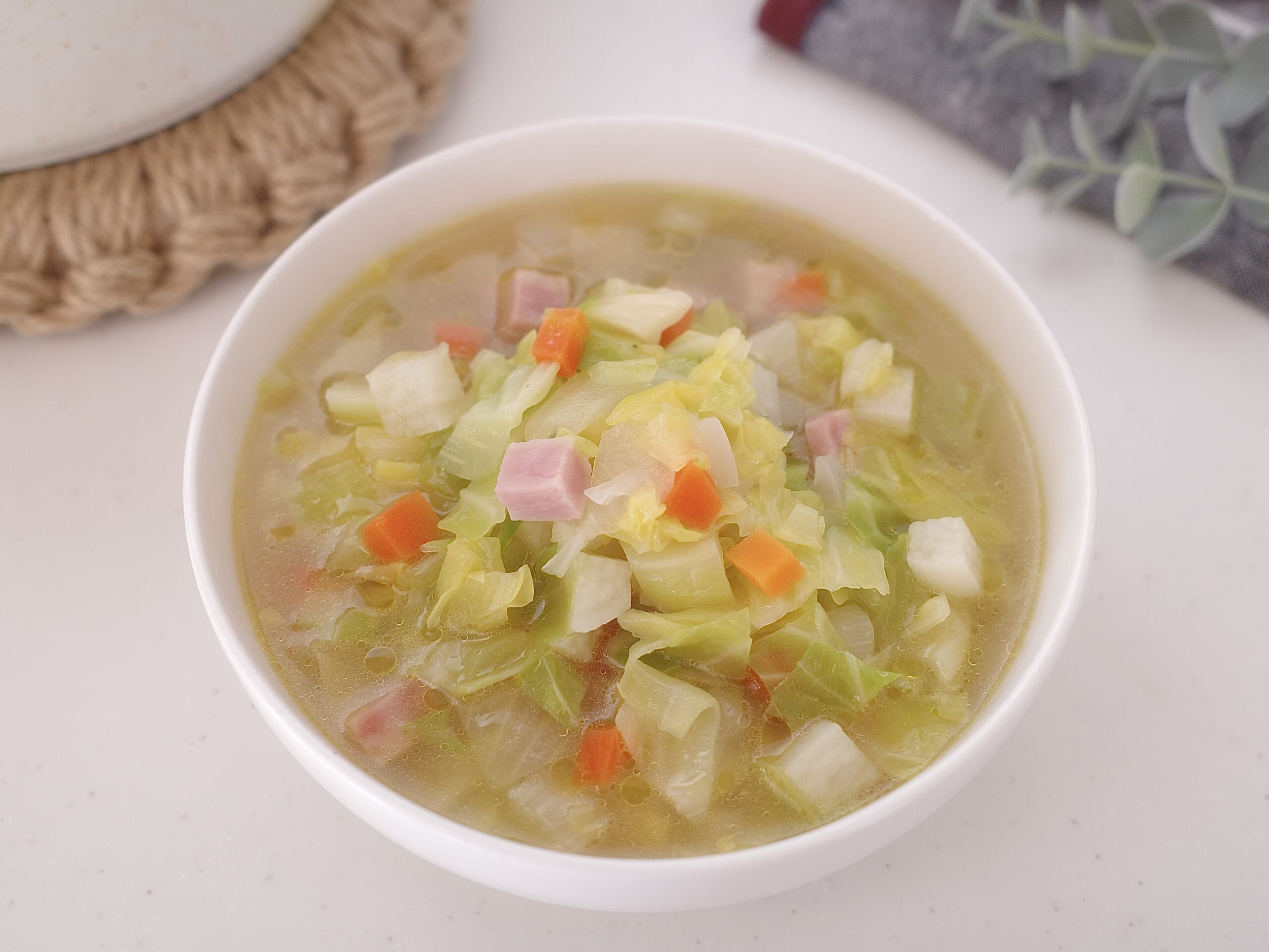 作り置き冷凍◎春野菜スープ