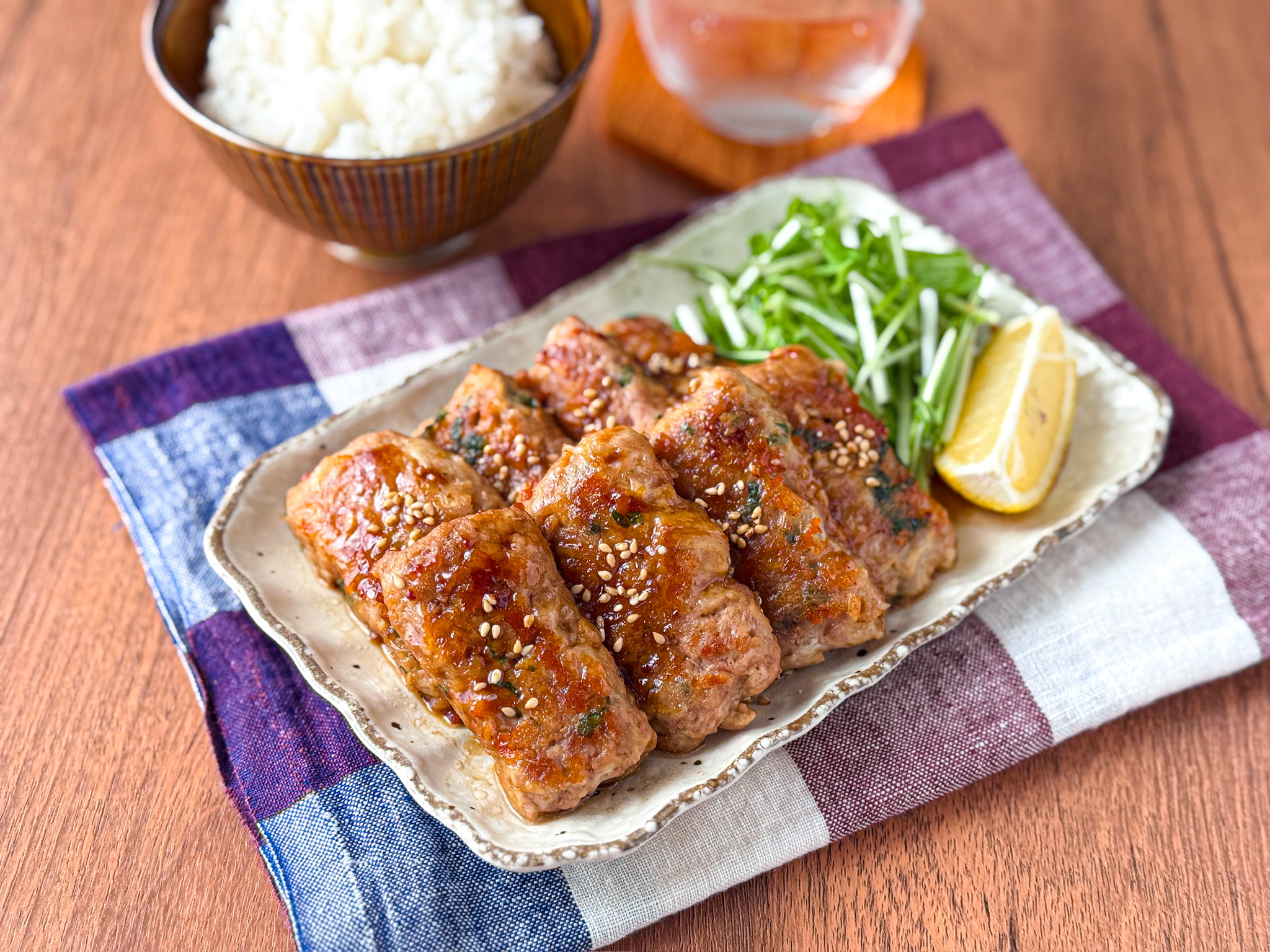 冷凍簡単！しそチー棒つくね