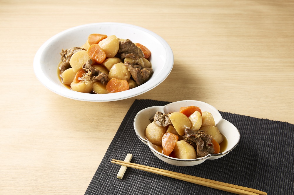 落とし蓋で簡単肉じゃが